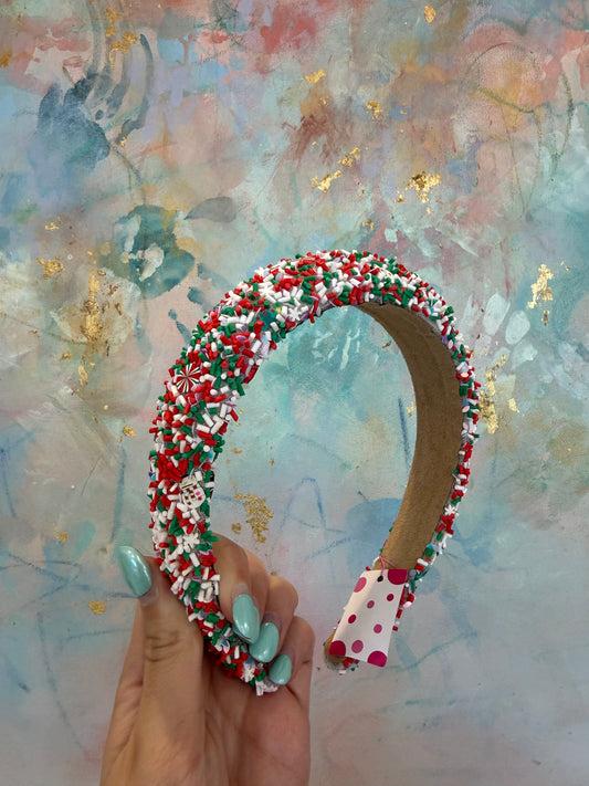 Sprinkle Christmas Headband