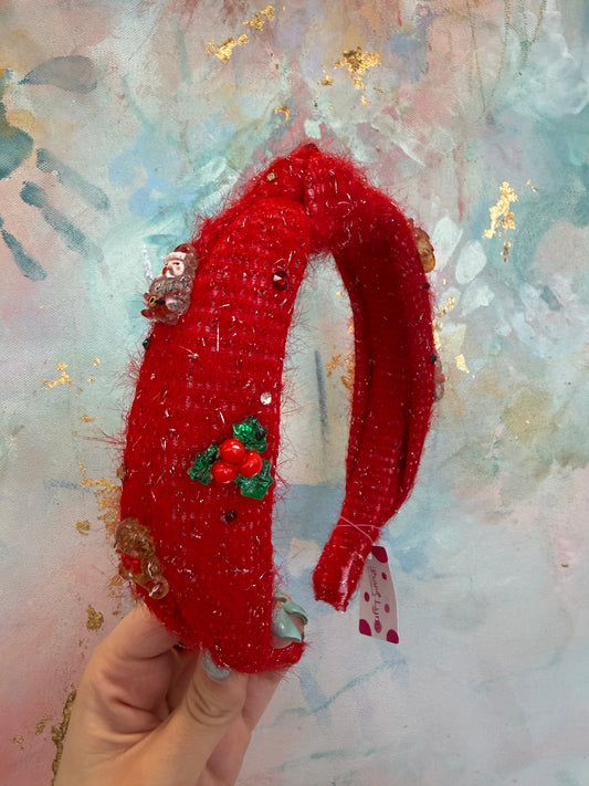 Soft Sweater Knot Headband | Christmas