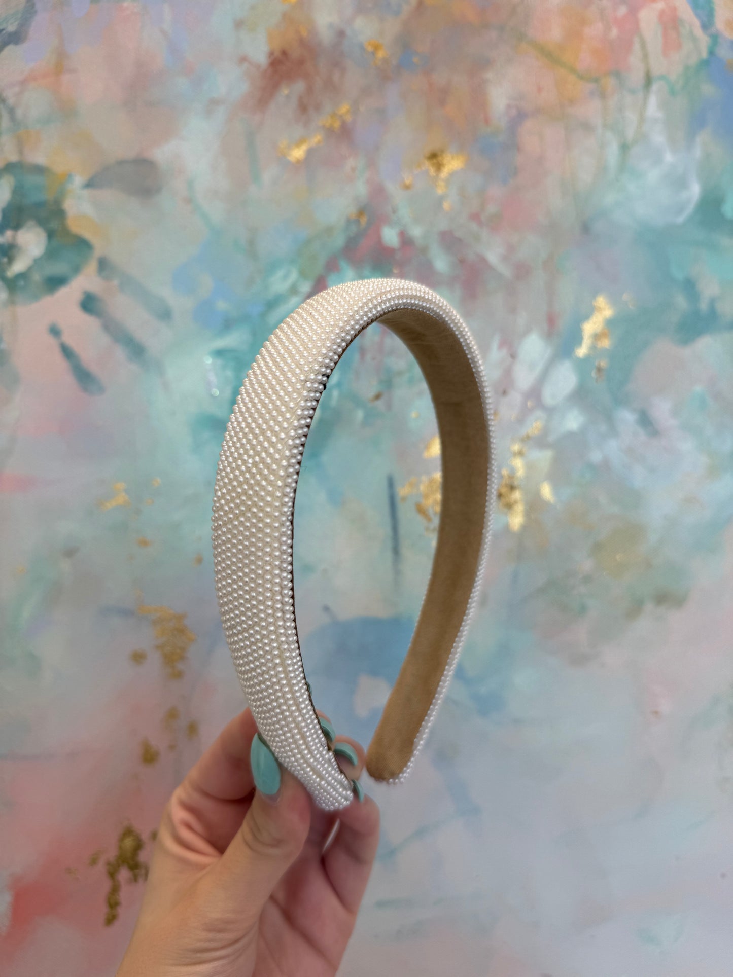 Thin Pearl Headband