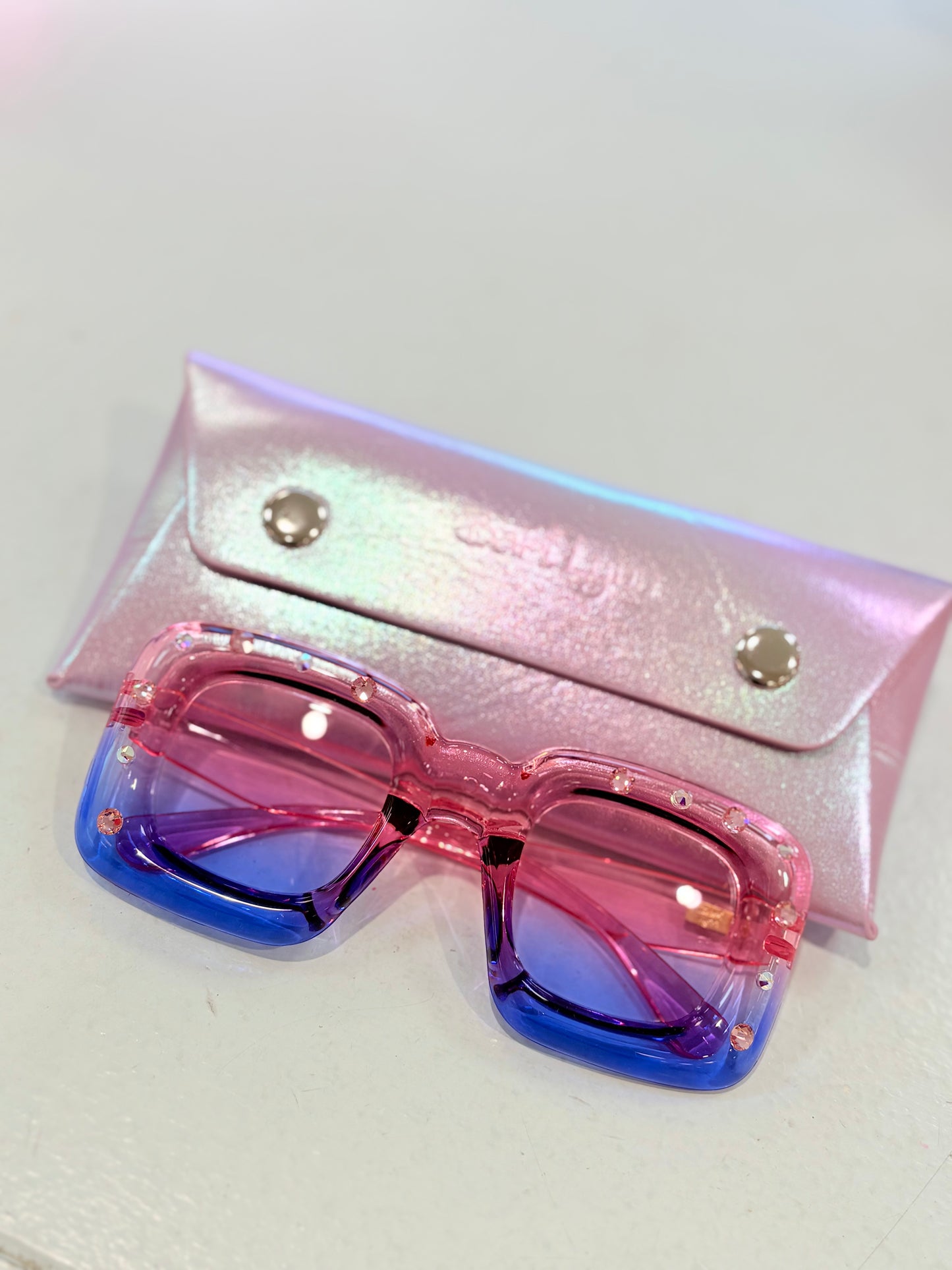 Crystallized Ombre Sunglasses