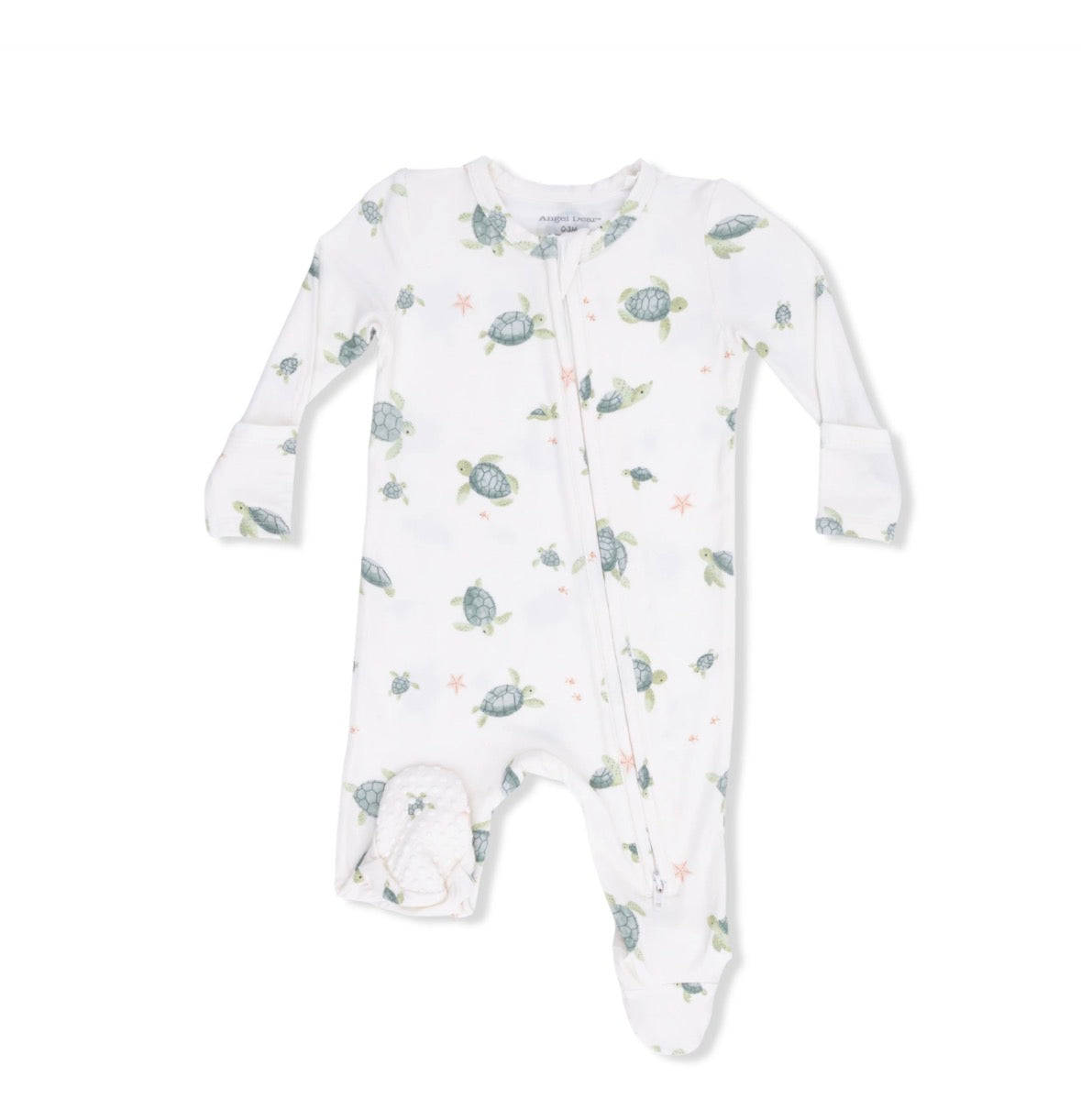 2 Way Zipper Footie | Sea Turtles