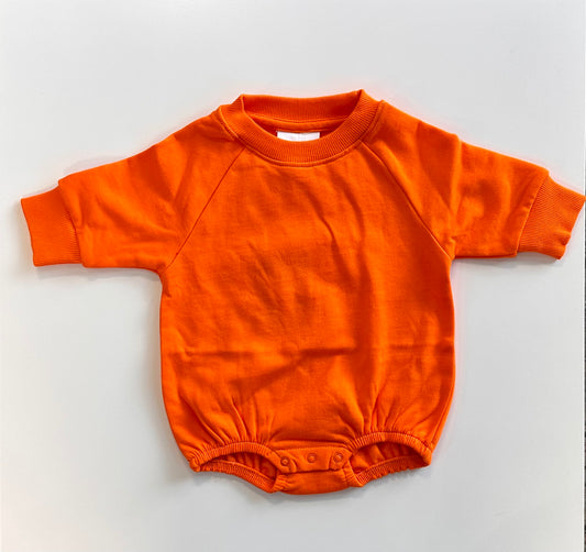 Long Sleeve Sweatshirt Bubble | Orange