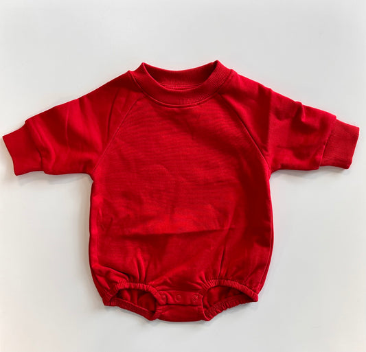 Long Sleeve Sweatshirt Bubble | Red