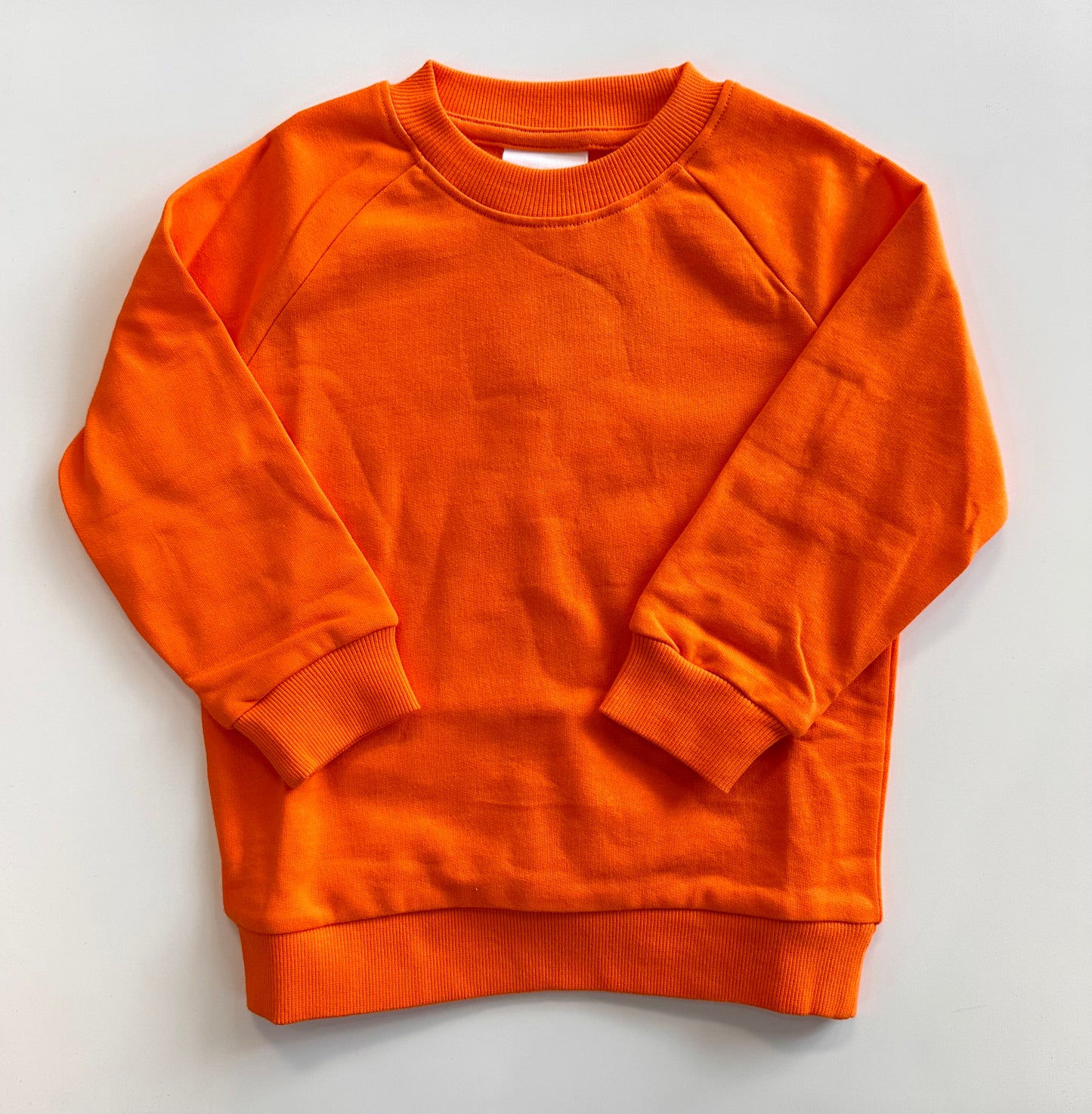 Kids Oversized Sweatshirt | Orange