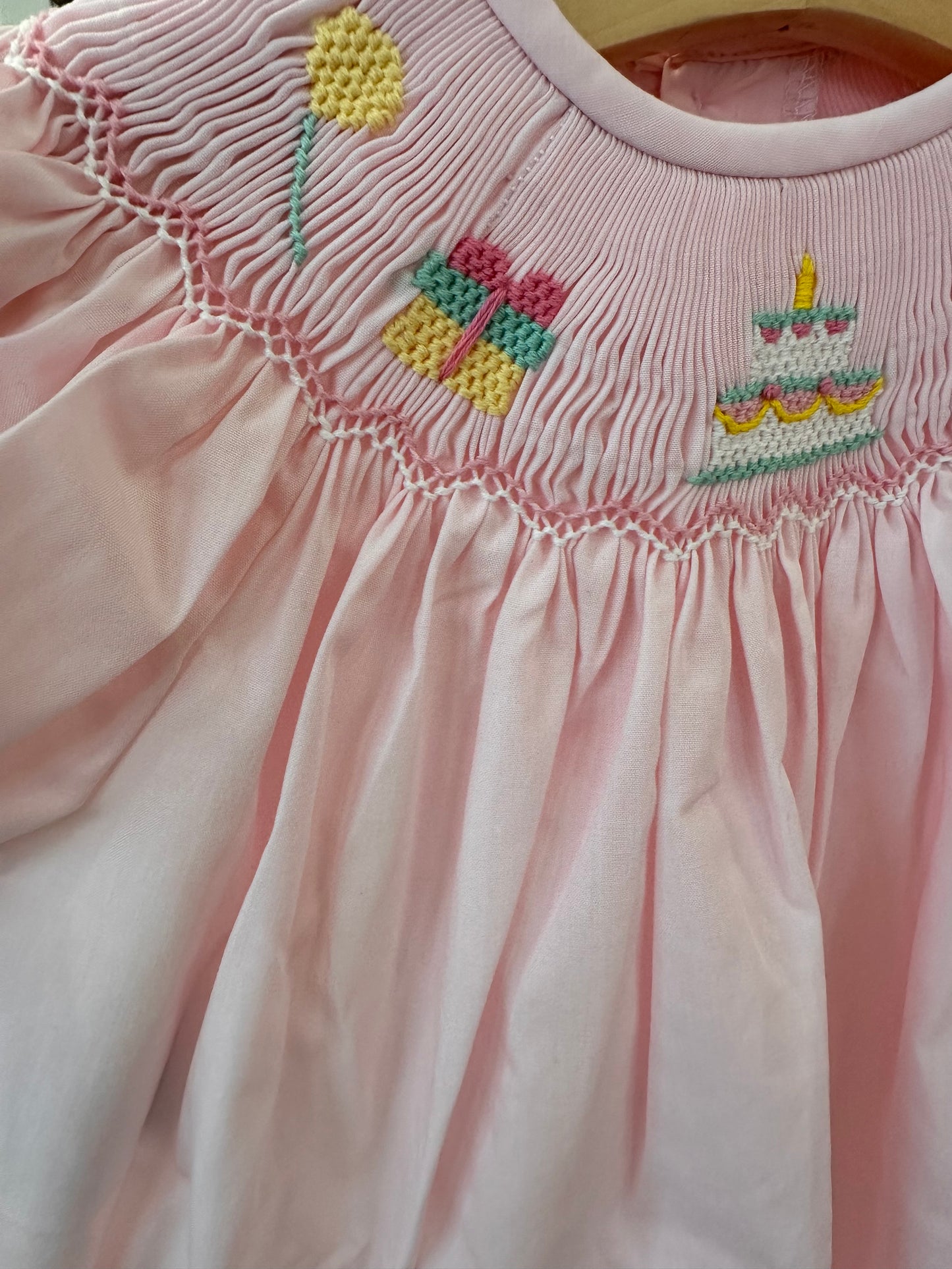 Georgette Bishop Dress | Pink Birthday