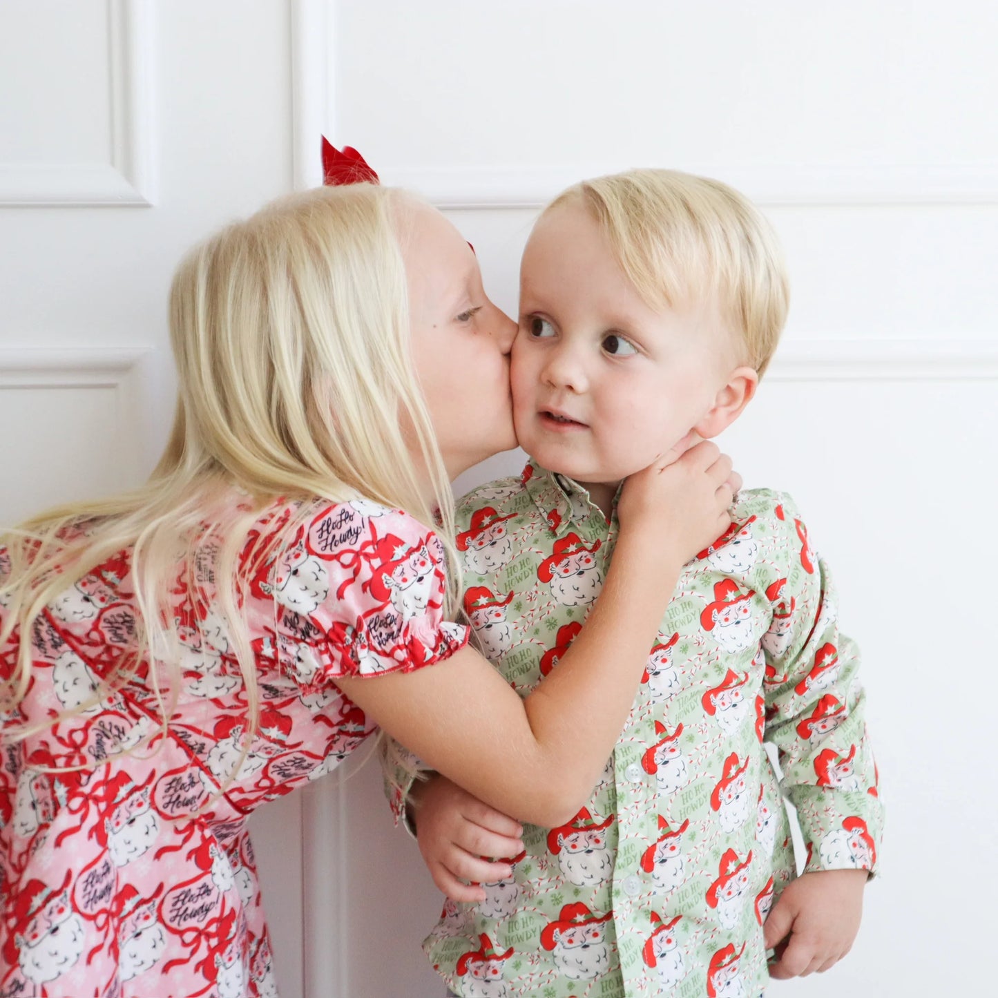 Leighton Dress || Ho Ho Howdy Pink