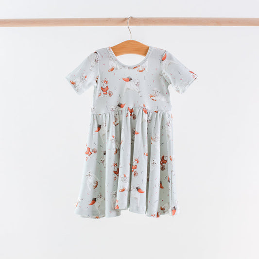 Organic Cotton Twirl Dress | Georgia