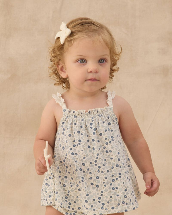 SWING TOP & BLOOMER SET | BLUE DITSY