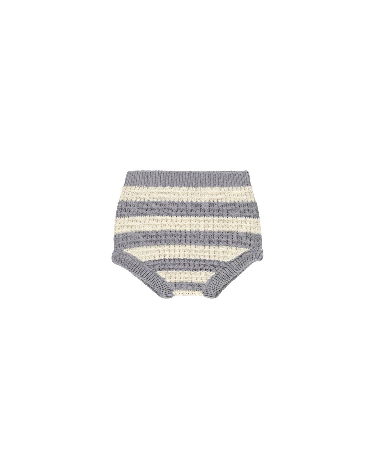 KNIT BLOOMER | DUSTY BLUE STRIPE