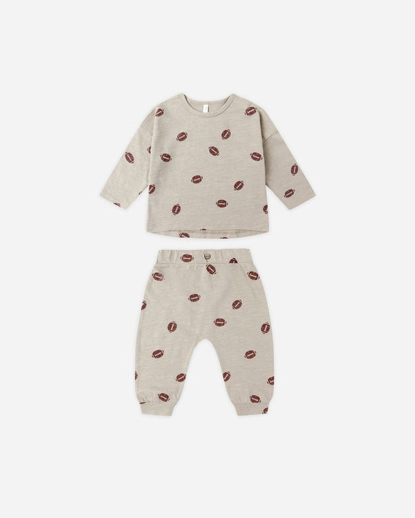 TEE + PANT SET || FOOTBALLS