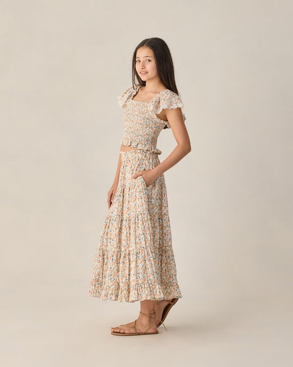 TEEN ZAYLA TOP | FLOWER FIELD