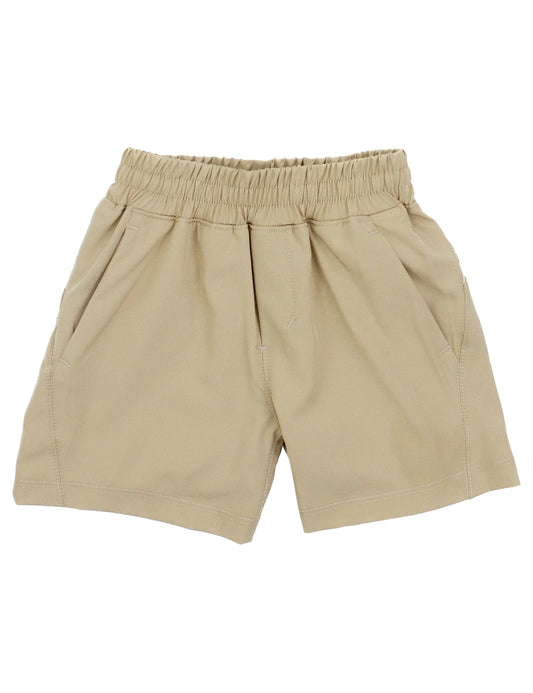 Boys Court Short || Khaki