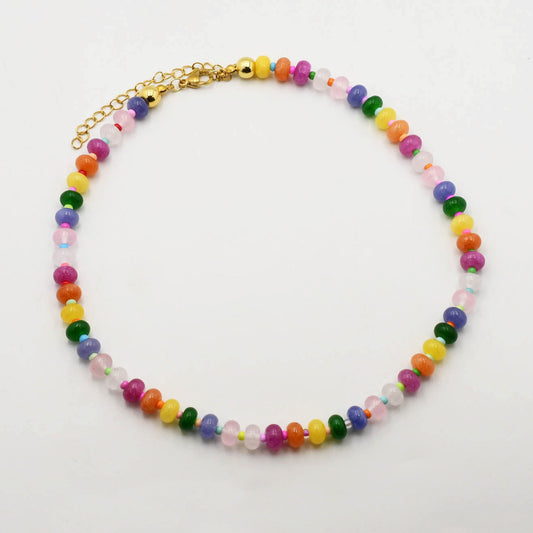 Love Gemstone Necklace