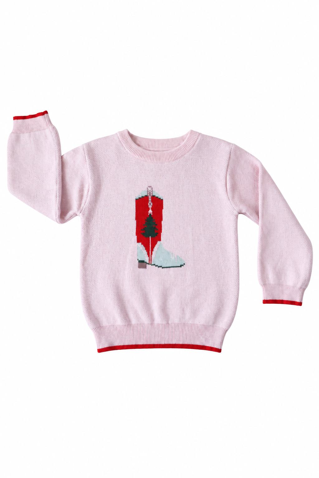 Lulu Sweater | Holiday Boots Pink