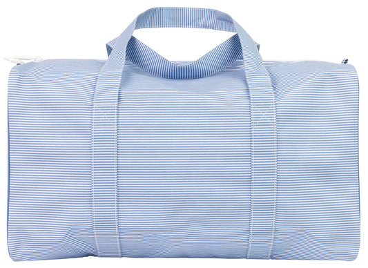 The Duffle Bag | Navy Mini Stripe