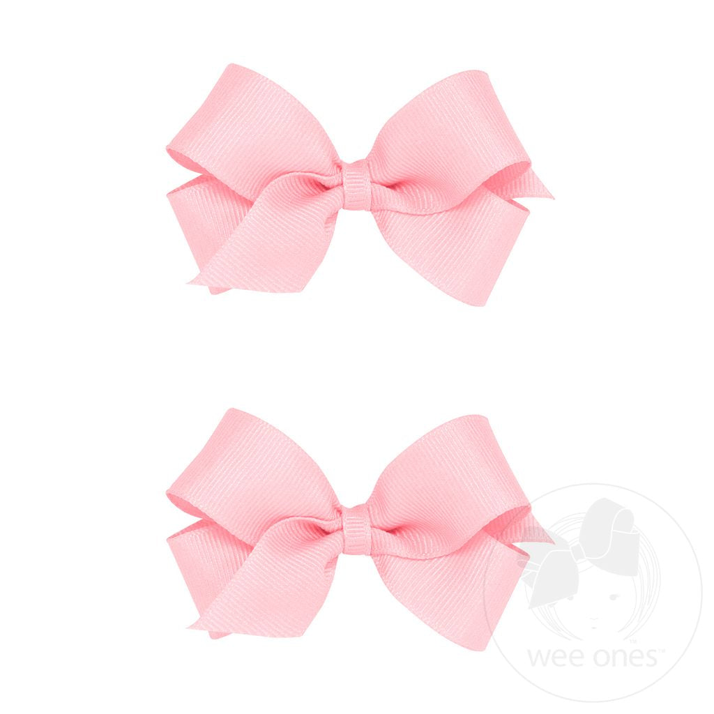 Mini Bow Pair | Light Pink