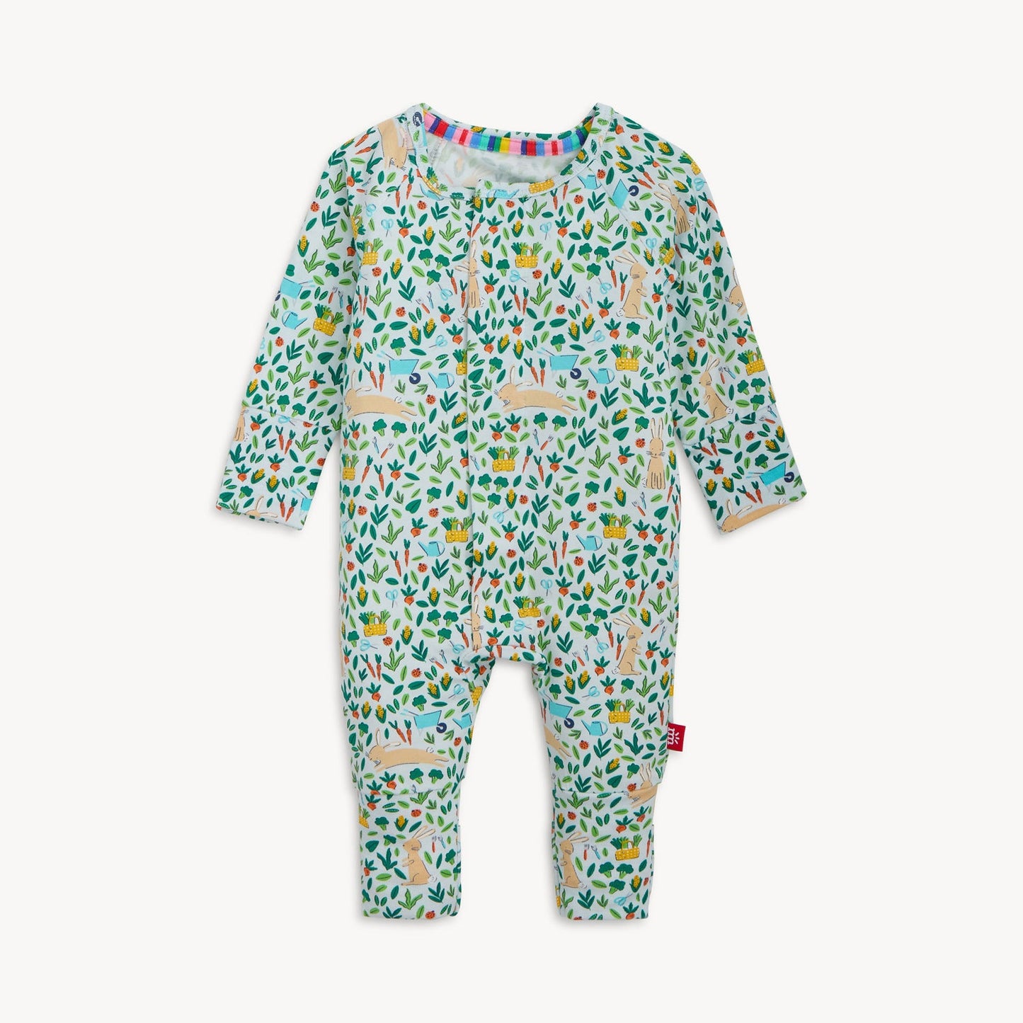 Magnetic Convertible Coverall | Bunny Garden
