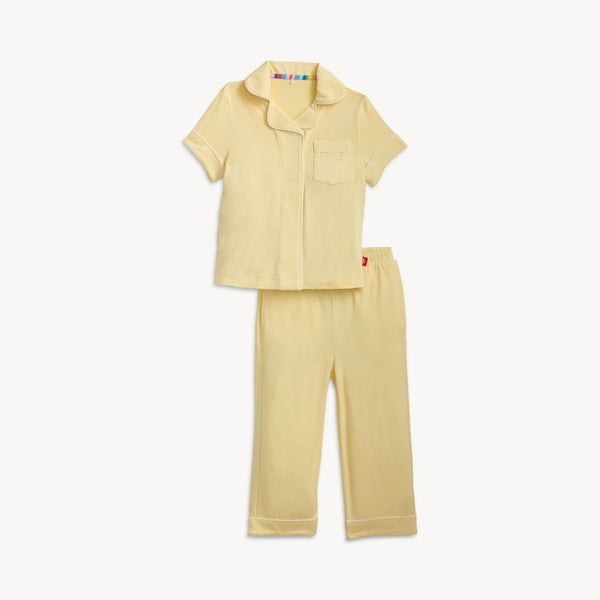 Magnetic Classic With A Twist PJ Set | Stars Yellow