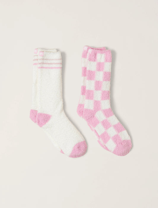 CozyChic® Youth 2 Pair Barbie™ Sock Set