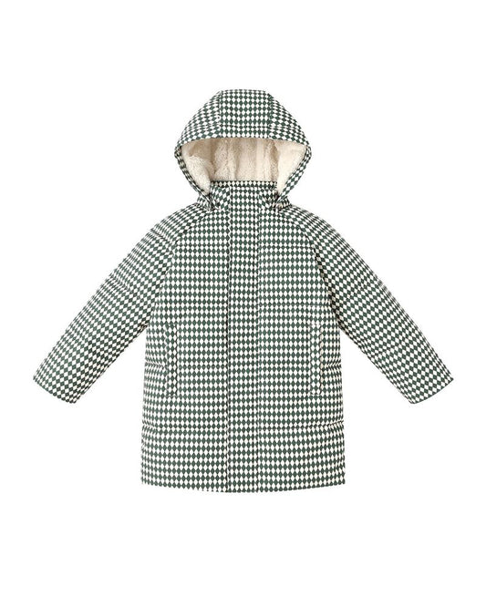 LONG DOWN PUFFER || GREEN DIAMOND