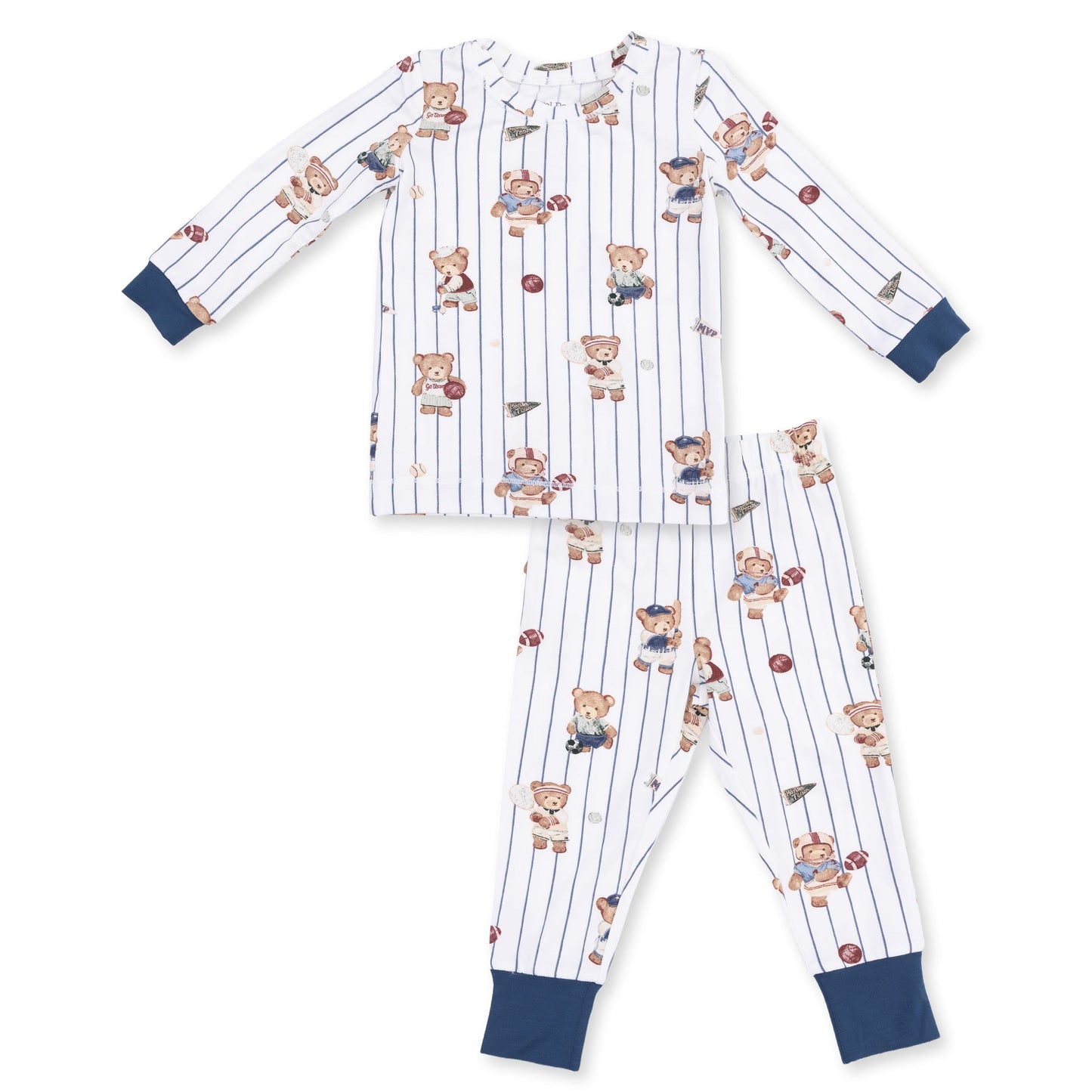 Mixed Sports Bears | Long Sleeve Loungewear Set
