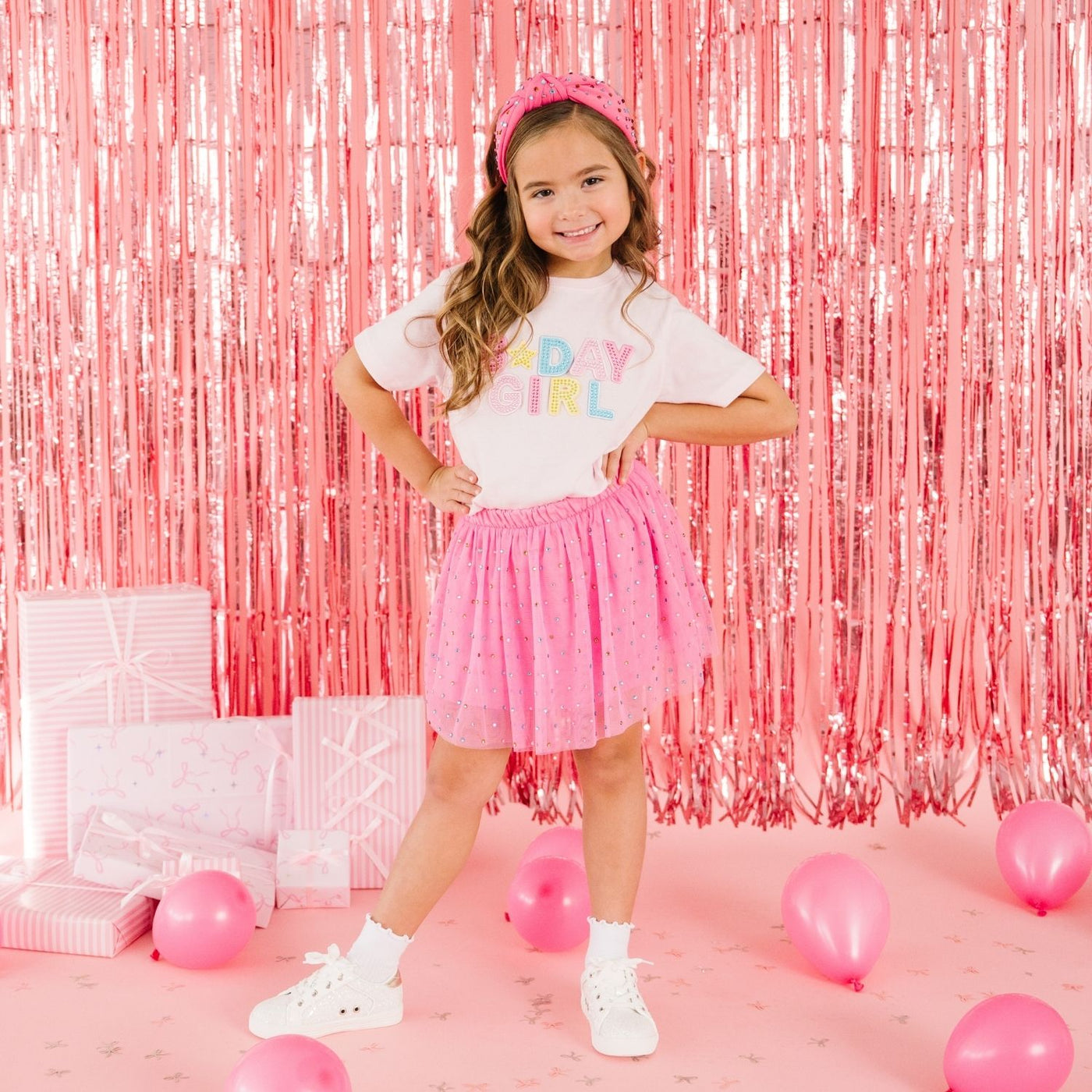 Rhinestone Tutu | Raspberry