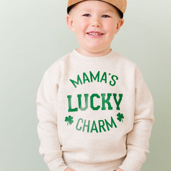 Mama's Lucky Charm St. Patrick's Day Sweatshirt