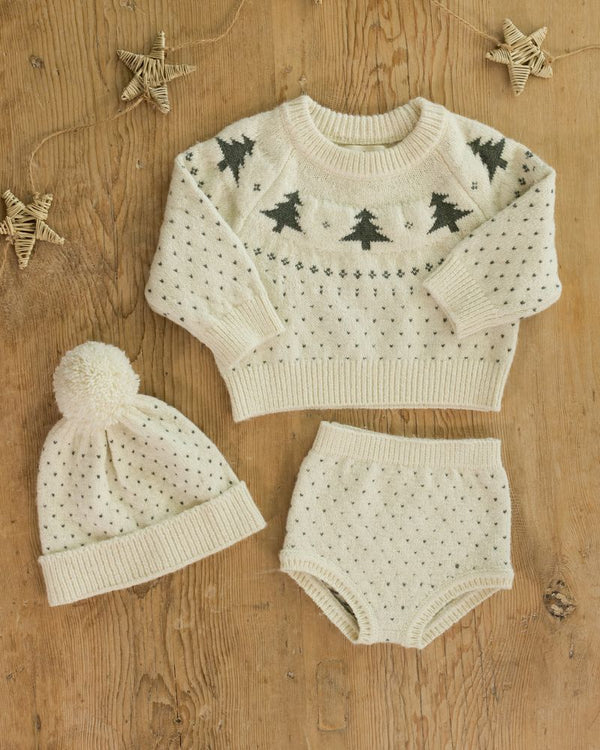 KNIT BLOOMER || EVERGREEN SPECKLE