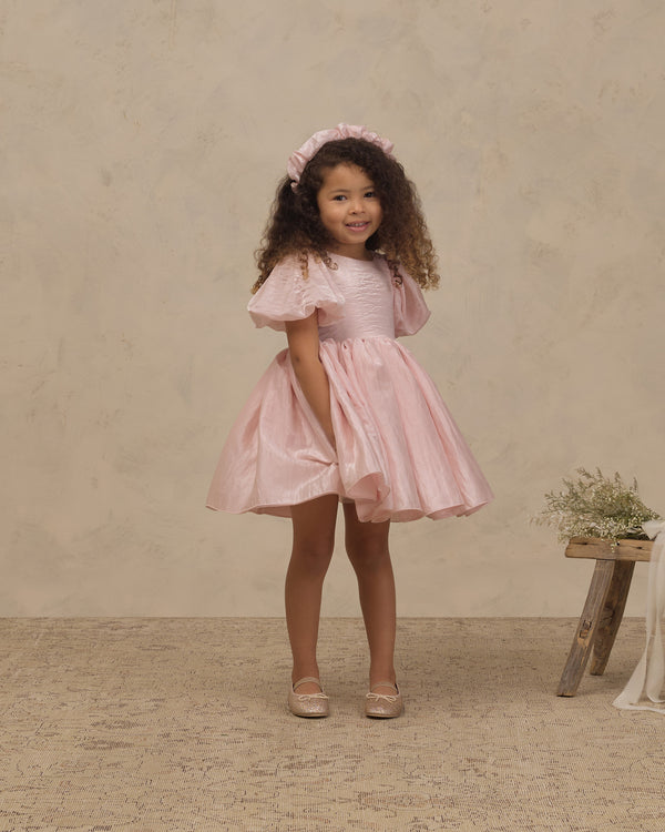 SOFIA DRESS || ROSE SHIMMER