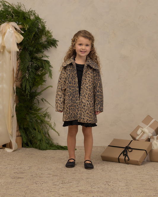 ELOISE COAT || LEOPARD