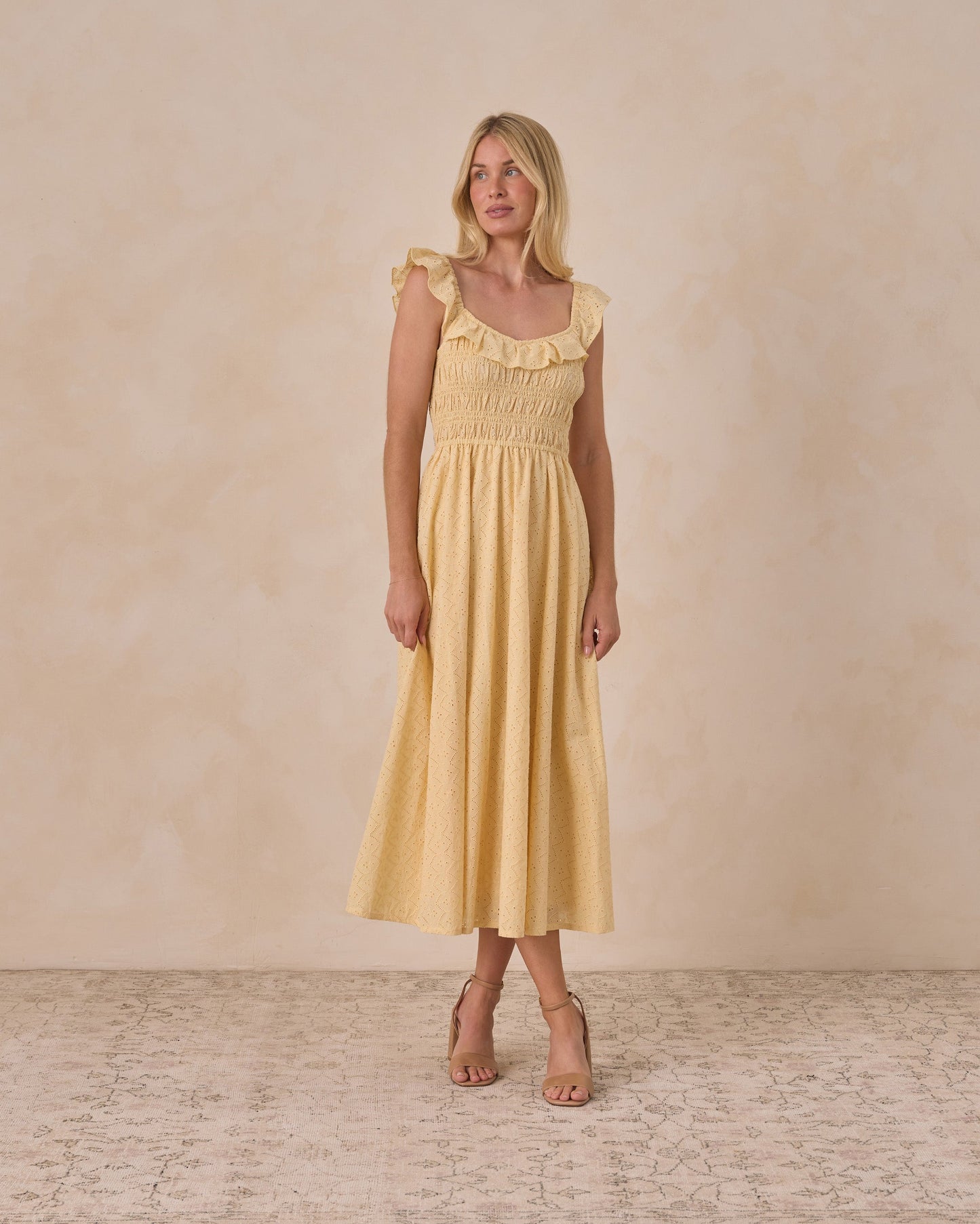 WOMEN'S STELLA DRESS || LEMON