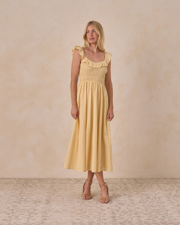 WOMEN'S STELLA DRESS || LEMON