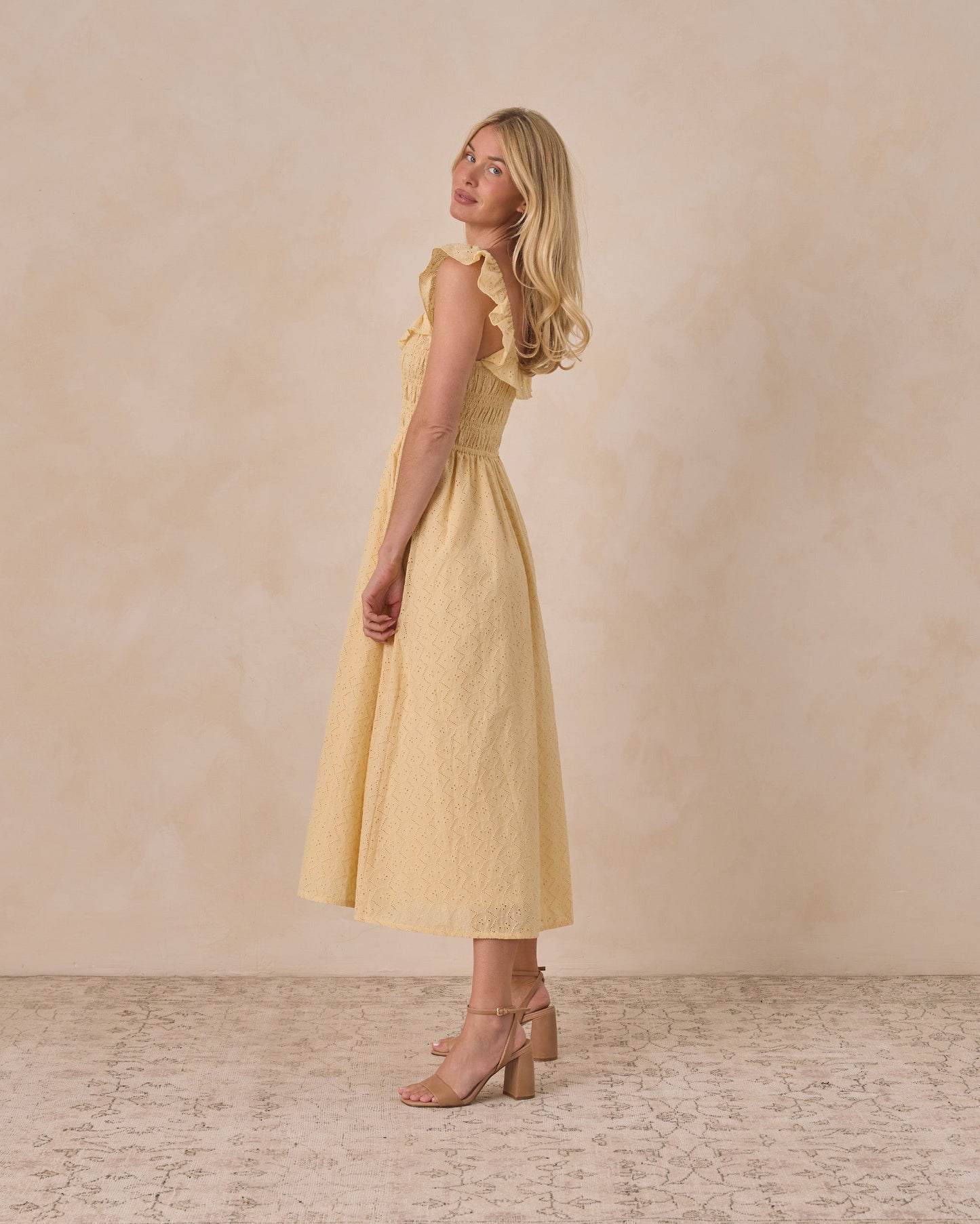 WOMEN'S STELLA DRESS || LEMON