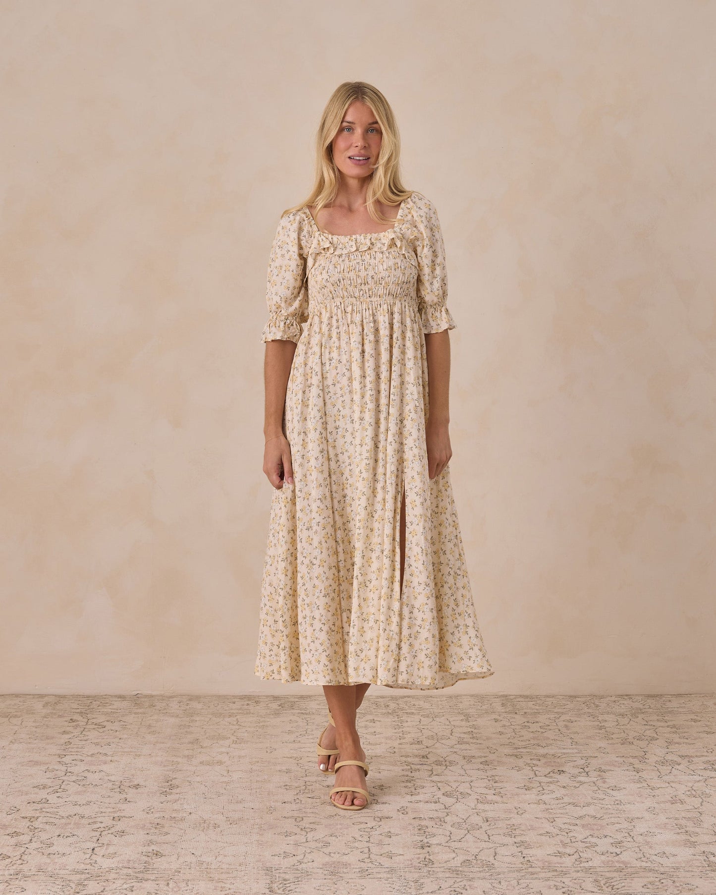 WOMEN'S BIRDIE DRESS || LEMON MEADOW
