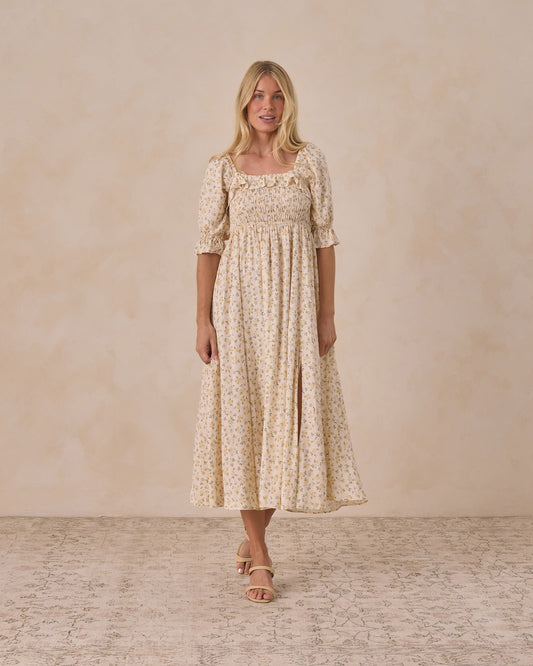 WOMEN'S BIRDIE DRESS || LEMON MEADOW