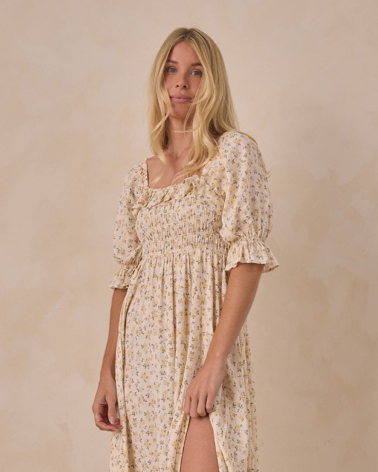 WOMEN'S BIRDIE DRESS || LEMON MEADOW