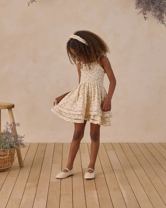 BIRDIE DRESS || LEMON MEADOW