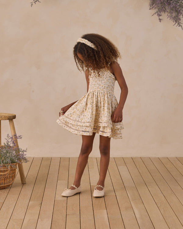 BIRDIE DRESS || LEMON MEADOW