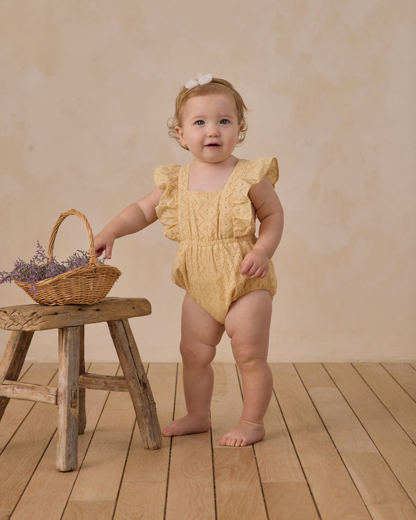 LUCY ROMPER || LEMON