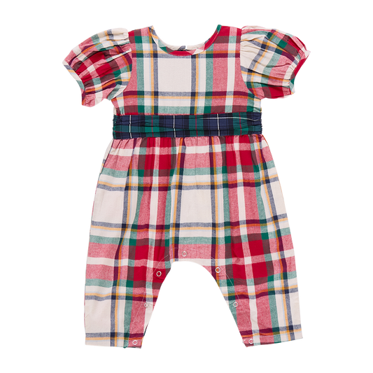 Baby Girls Ruby Jumper | Holiday Tartan