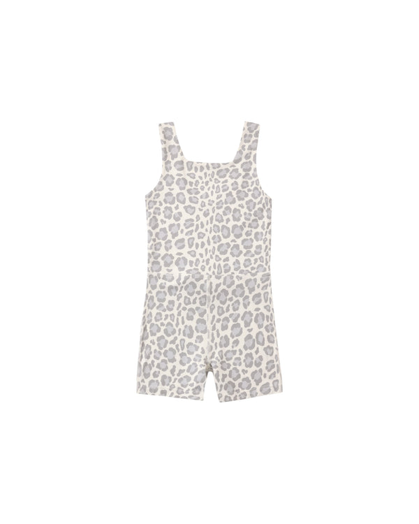 MALIBU BODYSUIT || BLUE LEOPARD