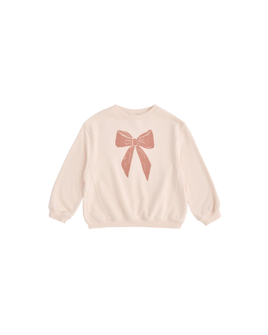 RACER SWEATSHIRT || BOW