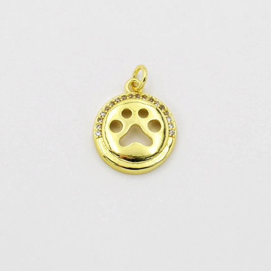 Paw Print Charm