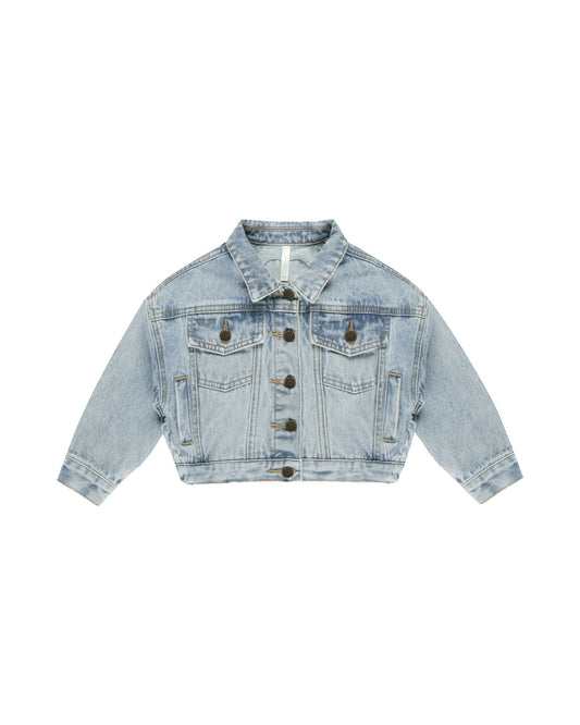 DENIM JACKET | LIGHT WASHED DENIM