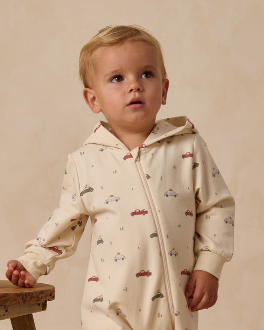 HOODED JUMPSUIT || CARS