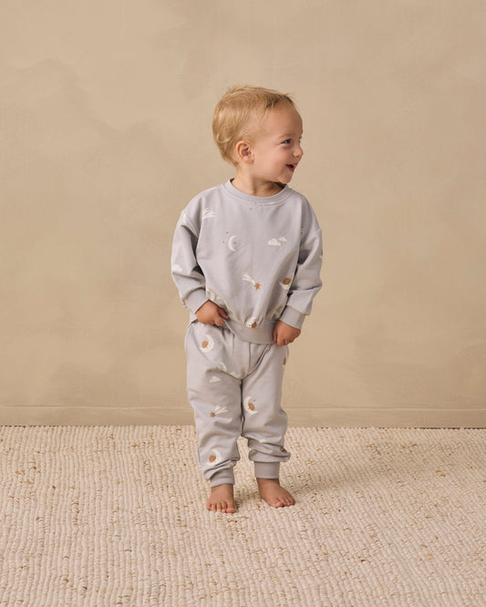 RELAXED SWEATPANT || SKY FRIENDS