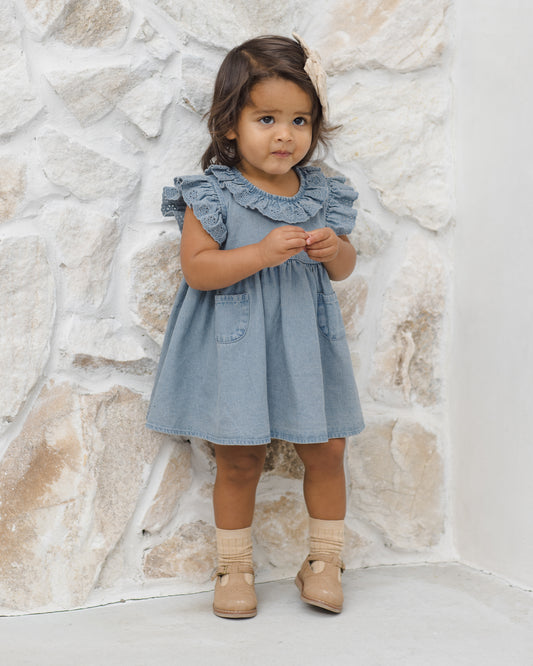 SOPHIE DRESS || CHAMBRAY