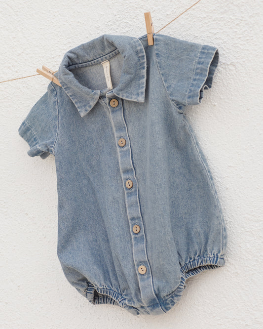 MATTEO ROMPER || CHAMBRAY