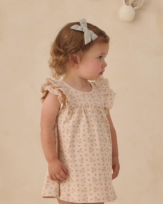 FLUTTER DRESS || STRAWBERRIES