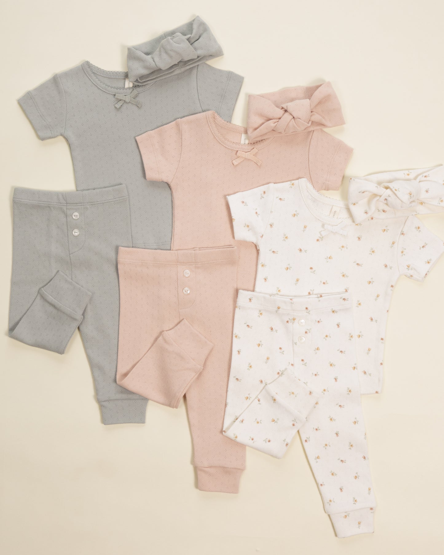 POINTELLE TEE + LEGGING || MELON